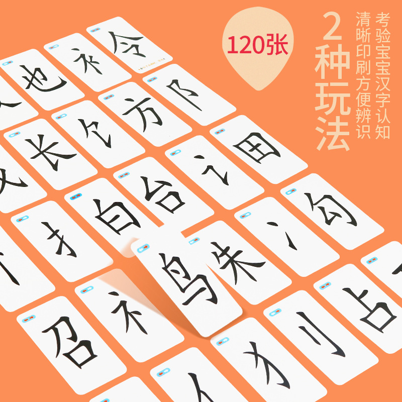 Small and medium-sized classes Chinese characters learning children's radicals combination literacy cards kindergarten play teaching aids magic Chinese characters