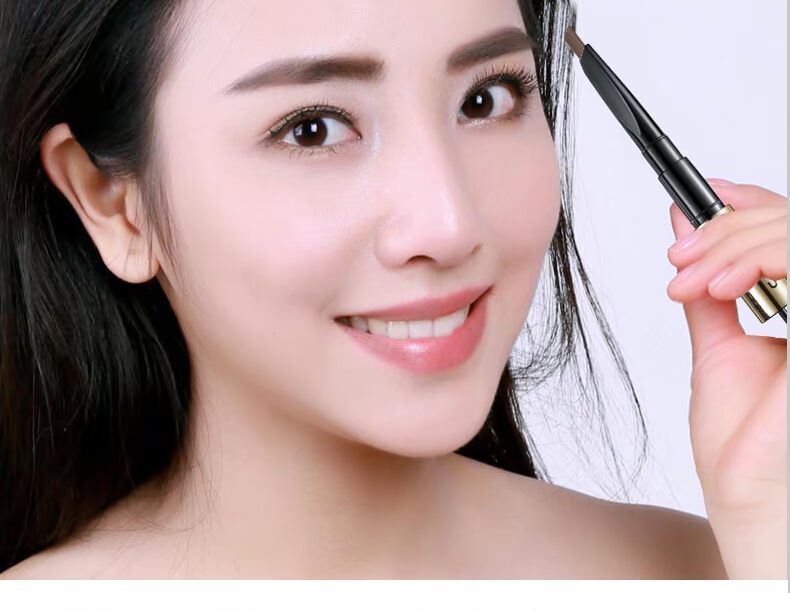 Kazi Lan 3d rễ khác biệt đích thực bút chì lông mày màu đỏ không tẩy trắng tự nhiên kéo dài dòng chống thấm mồ hôi kéo dòng - Bút chì lông mày / Bột / Stick bột kẻ mày