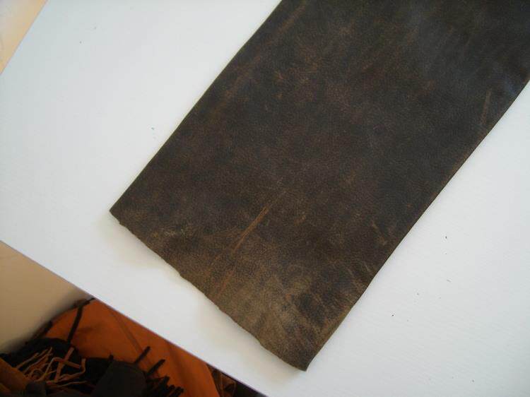 Pantalon cuir homme Première couche de cuir - Ref 1479597 Image 9