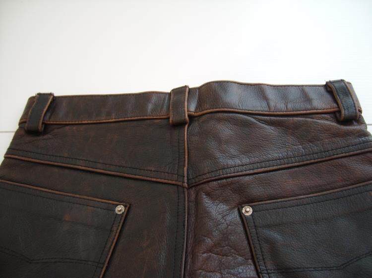 Pantalon cuir homme Première couche de cuir - Ref 1491966 Image 9