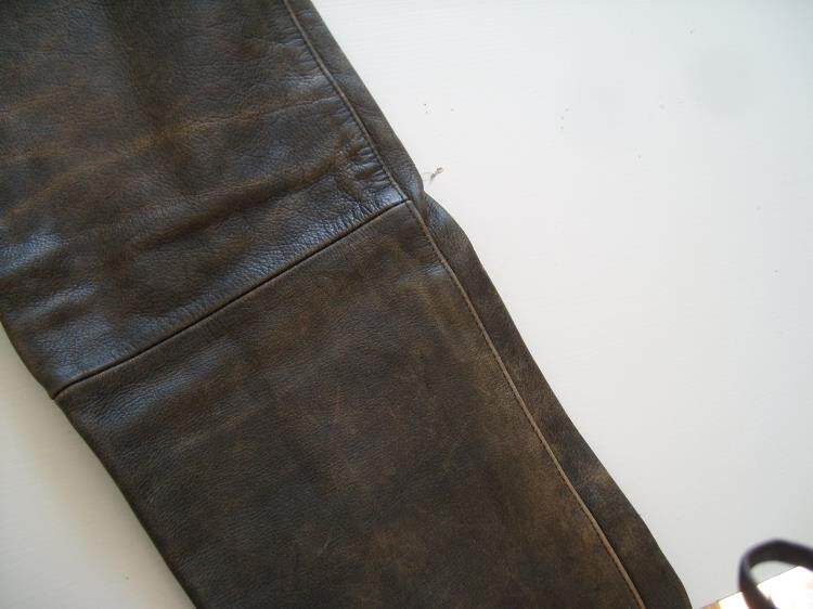 Pantalon cuir homme Première couche de cuir - Ref 1479597 Image 14