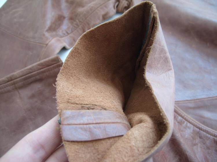 Pantalon cuir homme Première couche de cuir - Ref 1492949 Image 13