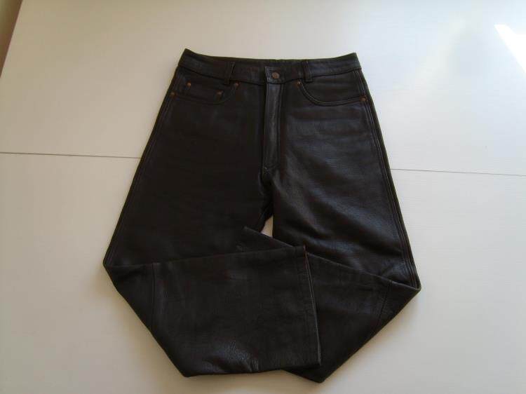 Pantalon cuir homme Première couche de cuir - Ref 1480622 Image 5