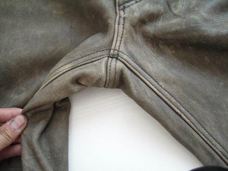 Pantalon cuir homme Première couche de cuir - Ref 1492761 Image 12