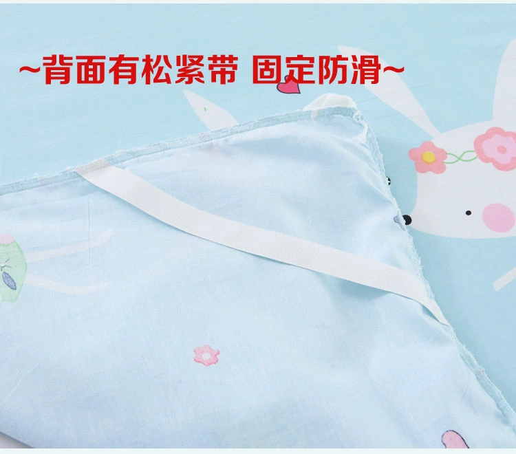 Giường bọc giường loại 1,8 cotton đơn giản cotton 1,5 đơn chống trượt bảo vệ 2.0m giường nhóm ba mảnh đôi