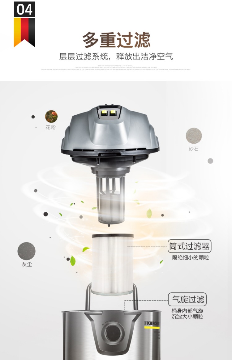 máy hút bụi không dây samsung Máy hút bụi Kaichi nhà mạnh công suất cao 2000W xưởng công nghiệp khách sạn thương mại máy rửa xe hấp thụ nước - Máy hút bụi máy hút bụi điện máy xanh