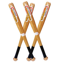 Solid Wood Baseball Bat Iron Rod Plus Coarse Cool Black Professional Out-Of-Net Red Cashier Bag Anti-Body Men Black Thickened Retro