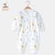 Mùa thu đông bé quần áo đáy quần áo sơ sinh 3-6 tháng cotton Bộ đồ ngủ mùa thu đồ ngủ cho bé