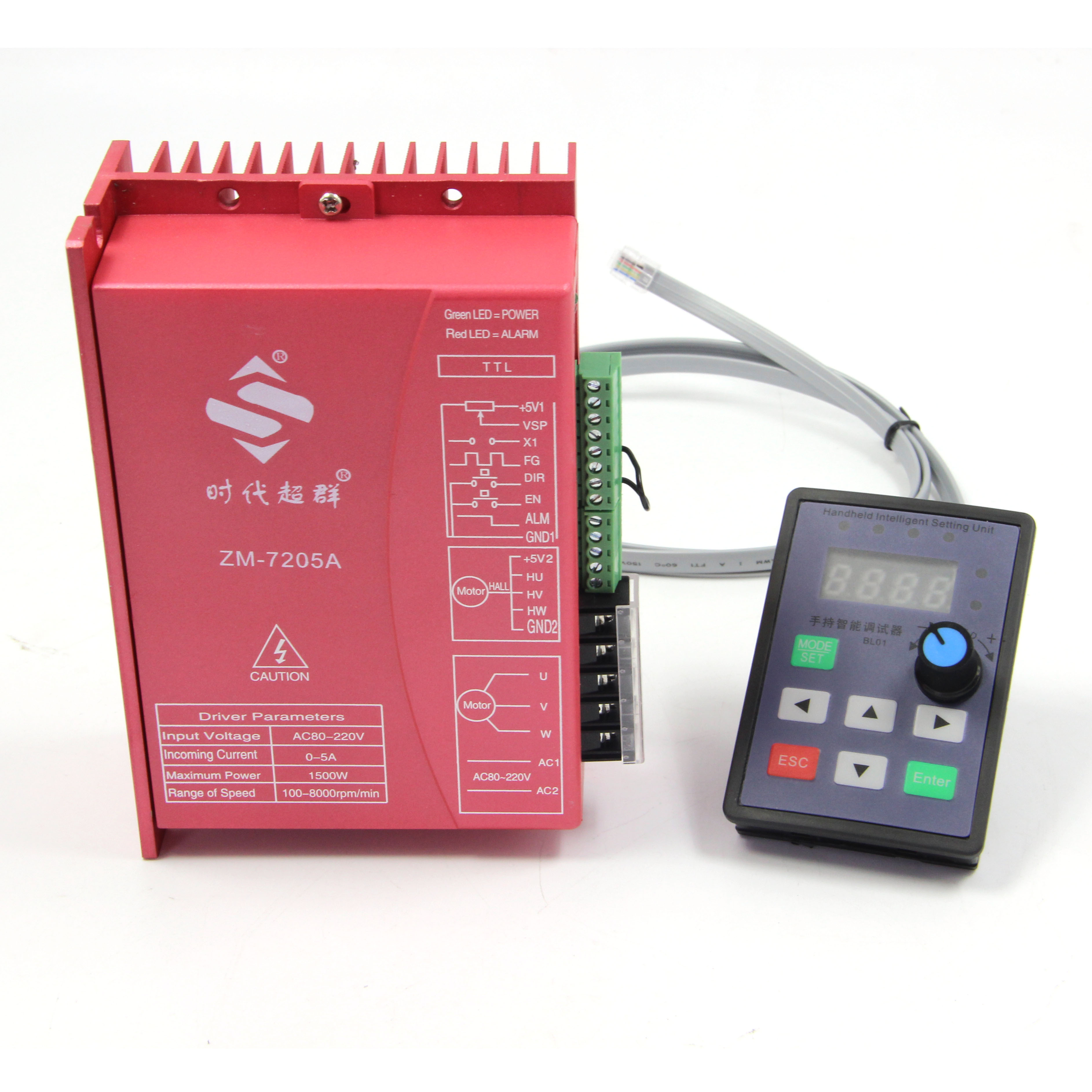 BY-BL01 brushless motor controller throttle plate can control reverse as well as speed PWM endless throttle