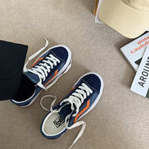 Retro Port Taste Low Helps Sails Shoes Women Ulzzang 100 Hitch Spring New Women Shoes Port Wind Chic Board Shoes Ins Tide