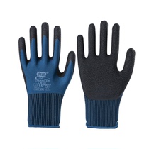 Creatives L858 ultra-fine and soft foaming latex abrasion resistant anti-slip nylon comfortable and breathable high-play protective work gloves