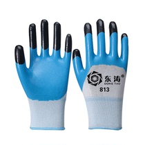 Dongtao 813 abrasion-proof king strengthens finger-thickened soft oil-resistant anti-slip comfortable and breathable high-quality protective gloves