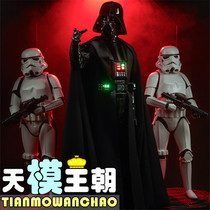 SIDESHOW 400103 1 2 Legendary Star Wars Black Warrior Darth Statue