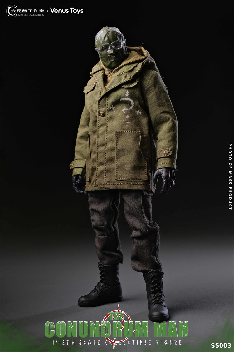 Six Feet Lane Studio x Venus 1/12 Riddler SS003 Action Figure In