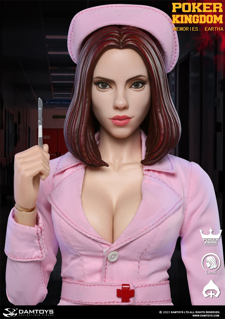 DAMTOYS ポーカー・キングダム メモリーズ アーサ GK004MX-B DAMTOYS 1/6 Poker Kingdom Memories Eartha Scarlett Johansson