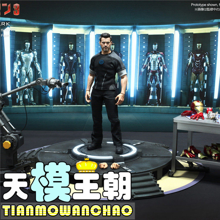 Hottoys HT 1 6 MMS191 Iron Man 3 Test Edition Debug Edition 2 0 trust Neustac