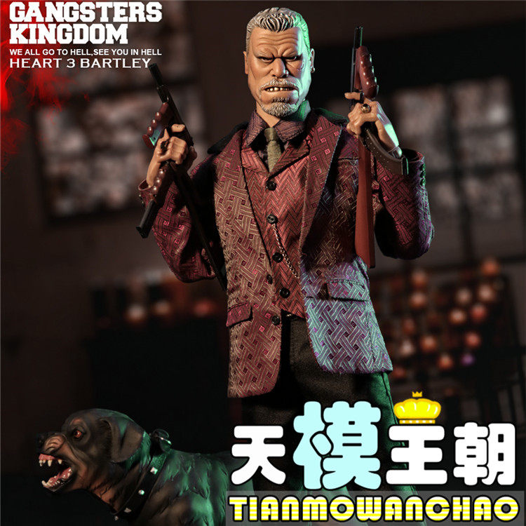 DAMTOYS DAM GK014 1 6 Gangster Kingdom Red Peach 3 Batele Movable Man Occasional Spot