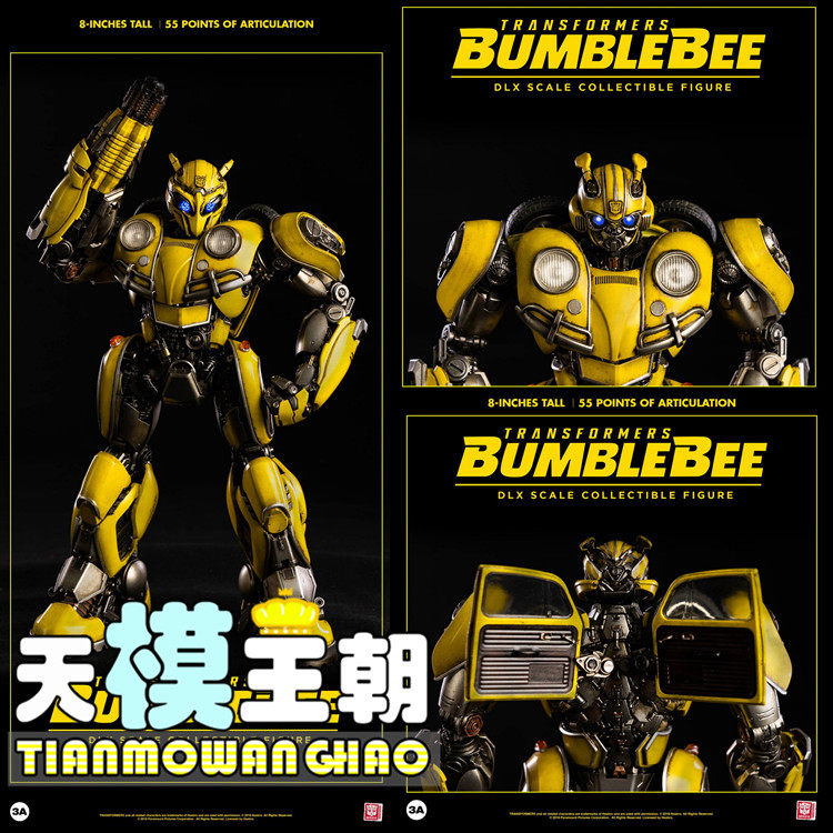 ThreeZero 3Z0242 3A 8 inch Transformers Biography Hornet alloy die-casting spot