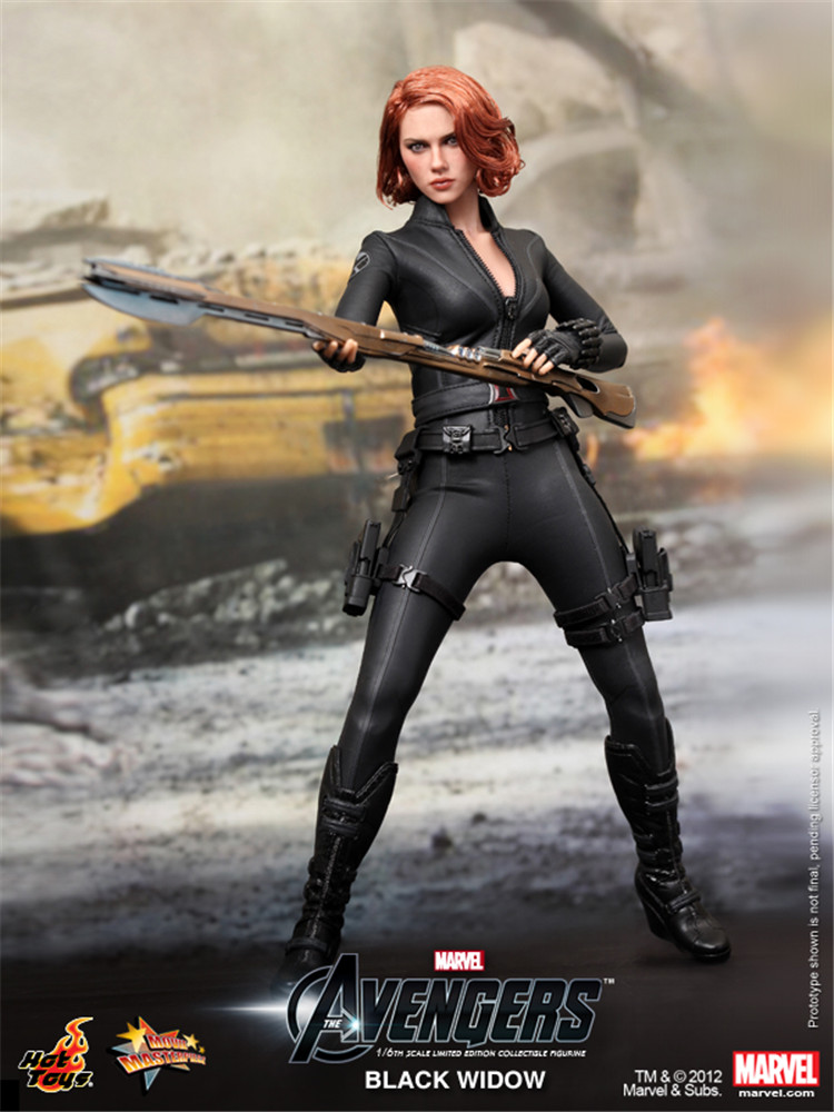 Купить атрибутику Фигурка Черная Вдова Скарлетт HOT TOYS Коллекционная атрибутика