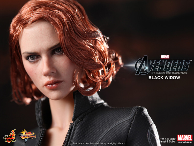 Купить атрибутику Фигурка Черная Вдова Скарлетт HOT TOYS Коллекционная атрибутика