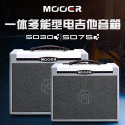 Mooer SD30/75 올인원 다기능 일렉트릭 기타 효과 스피커 ASC4-무선 페달