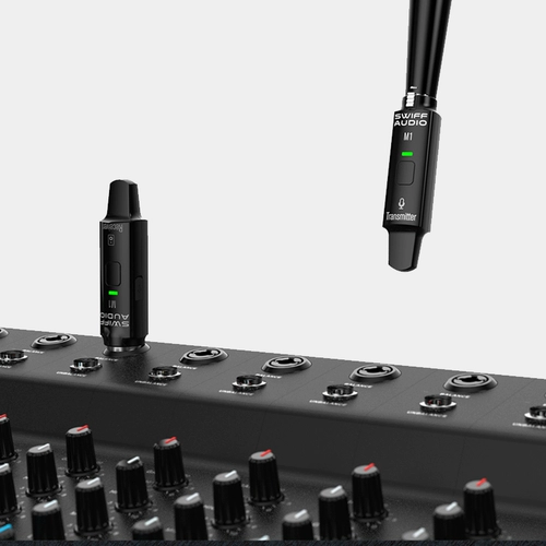 Swiff Rufu M1 Микрофон беспроводной отправитель микрофон беспроводной трансмиссионное подключение литиеевой батарея зарядка аккумулятора