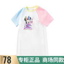 Bala Balara Girls Dress Cartoon 2021 Summer Dress New Children Sleepwear Short Sleeves 206221171014