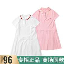 Barabara girls 100 hitch POLO dress 2021 summer dress new children dress casual 203221111004