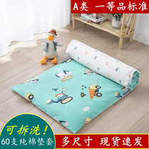 Pure Cotton Children Mattresses Kindergarten Lunch Break Mattresses Splicing Bed Cotton Beds Cotton Cushion Afternoon Nap Cushion Quilted Bed Bedding