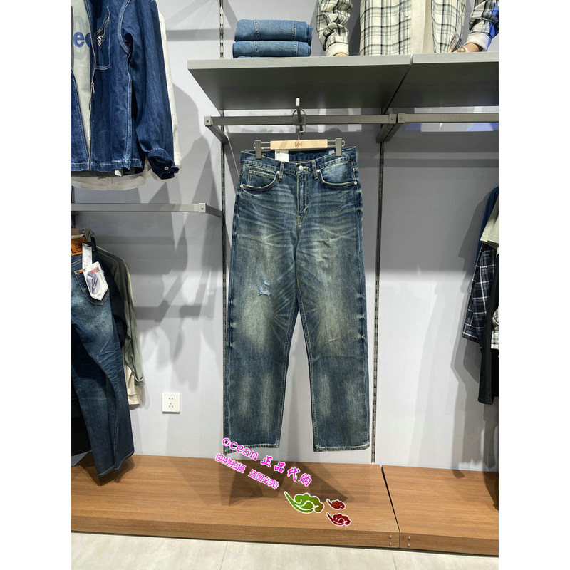 Lee Genuine 2026 Winter Men's 761 Fleece-Lined Loose Wide-Leg Jeans Lmb266761212489-A11105 Lee Genuine 2026 Winter Men's 761 Fleece-Lined Loose Wide-Leg Jeans Lmb266761212489-A11105