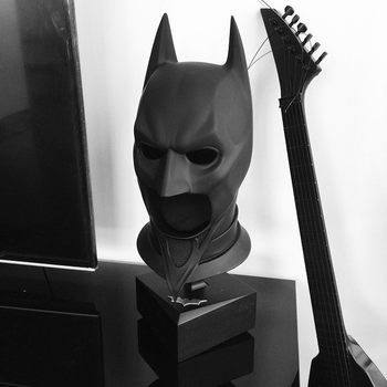 ຕົວແທນຈັດຊື້ຂອງອາເມລິກາສໍາລັບ DC Justice League peripheral ຂອງແທ້ Batman hood mask The Dark Knight Rises ມີຈໍານວນຈໍາກັດ