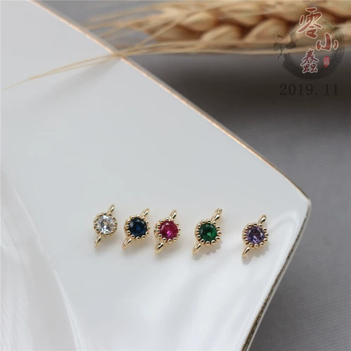 Стеклянная медная лента, китайская шпилька ручной работы, с драгоценным камнем, 4мм, «сделай сам»