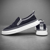 KATE SEN mens shoes Gao Lifu ice silk breathable canvas shoes All-match fashion Korean casual shoes trend sports shoes