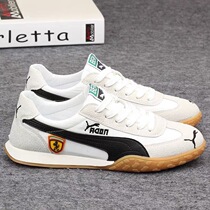 Ding Junkais small shop Xiaonan mens shoes ice field whale national products trendy shoes stitching embroidery Forrest shoes pilot casual shoes