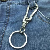 Универсальный крутящийся креативный брелок из нержавеющей стали