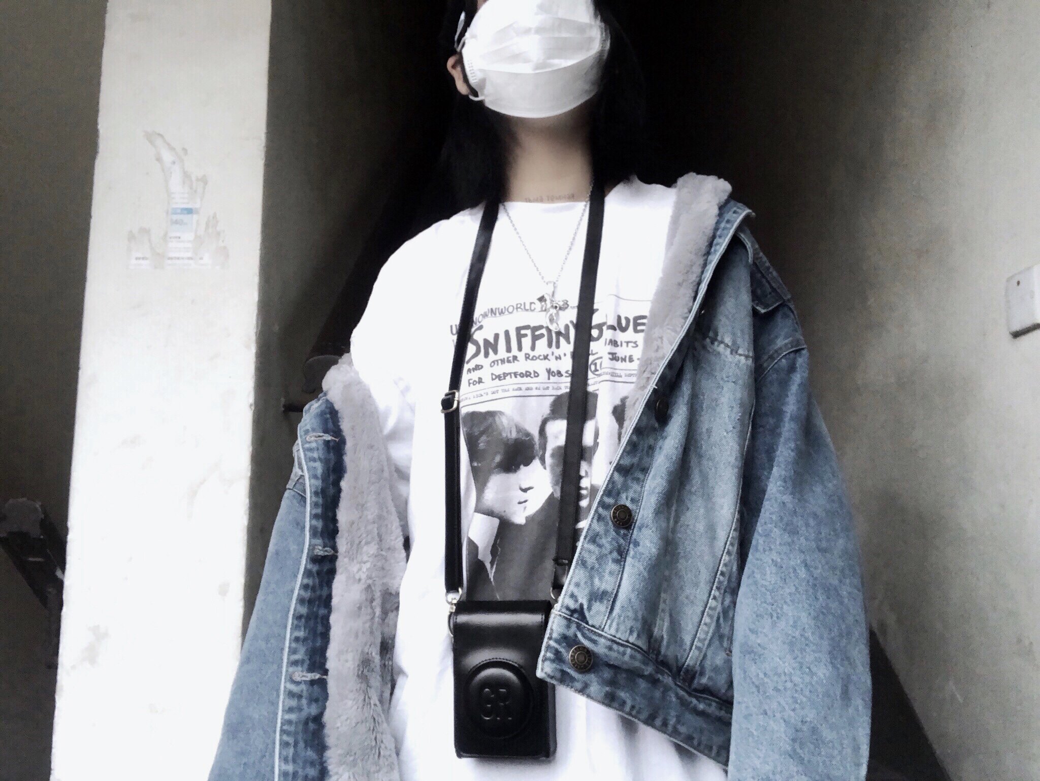 Independent Original Design A Simple Base Warm Up Denim Jacket Autumn Winter