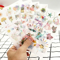 Dreamland and paper stickers Season 1 Season 2 Ultra-thin Hand Book Decorative Stickers Set of 6