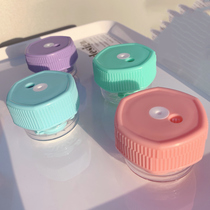 Contact Lens Manual Cleaner Rotary Remover of Protein Invisible Glasses Case Burr-Free Day-Style Pupil Cleaner