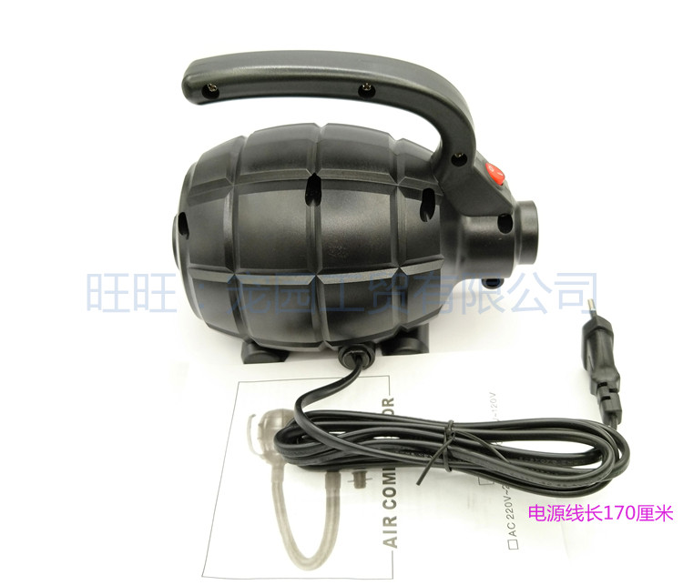 Насос 便携600瓦电动充气泵橡皮艇冲锋舟钓鱼船沙池气模帐篷充放气风机