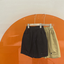 Overalls boys five-point pants sports pants