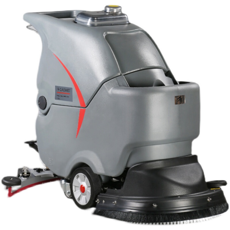 Shanghai Spot Gaomei Gm50B Hand-Push Industrial Floor Scrubber Workshop Oil Stain Cleaning Property Shopping Mall Cleaning Car