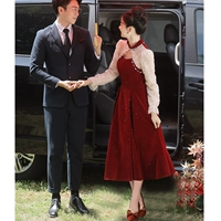 Бордовый длинный лонгслив, с рукавом