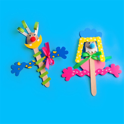 Ложка для детского сада, детский креативный набор материалов, игрушка, «сделай сам»