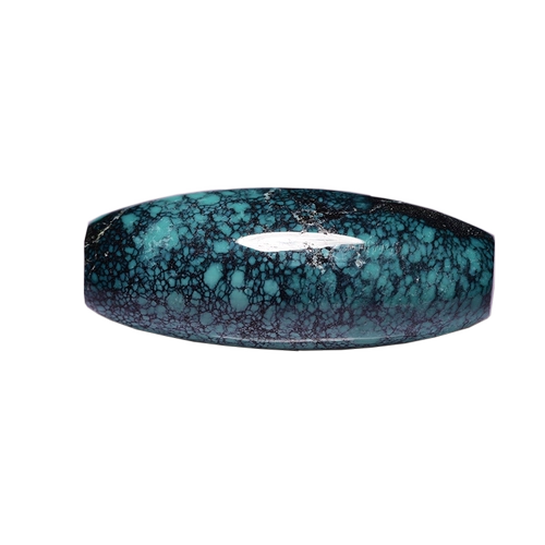 慕粉 Бирюзовая природная руда, украшение-шарик, браслет из бусин, бусины, подвеска, резьба по камню, четки бодхи, аксессуар, тройник