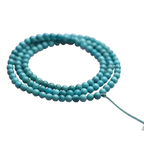 慕粉 Бирюзовая природная руда, бирюзовый браслет, ожерелье, подвеска, бусины, аксессуар, 108 бусин