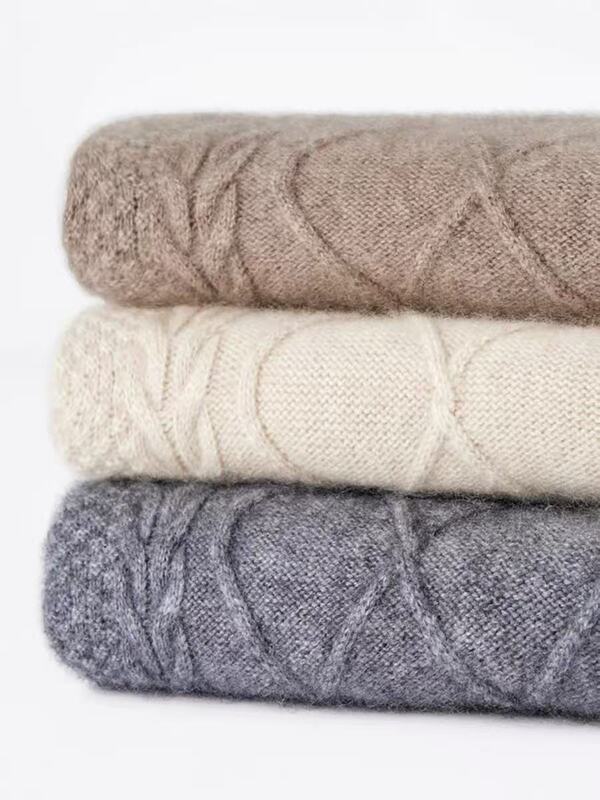 Crocodile Brand Order Model! Clearance Price! 100% Wool Australian Wool 7-Gauge Round-Neck Cable Knit Wool Vest Crocodile Brand Order Model! Clearance Price! 100% Wool Australian Wool 7-Gauge Round-Neck Cable Knit Wool Vest