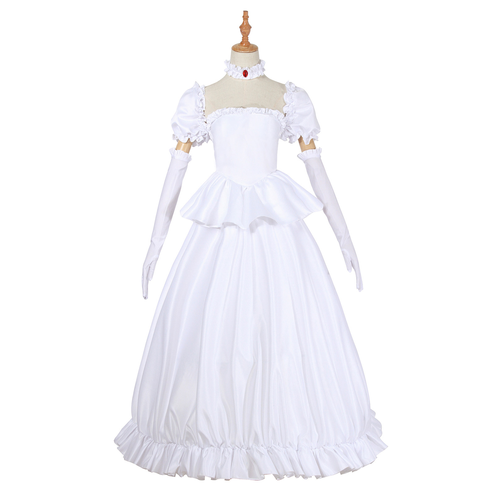 Ideal Mario Ghost Ji cos Costume Ghost Princess Mother Anthropomorphic Kubaji cosplay Dress