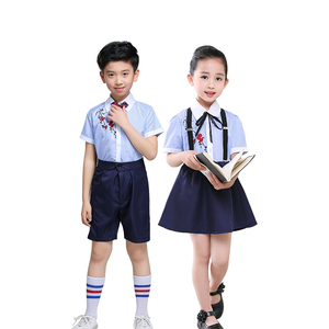 六一儿童校服套装夏季小学生演出服