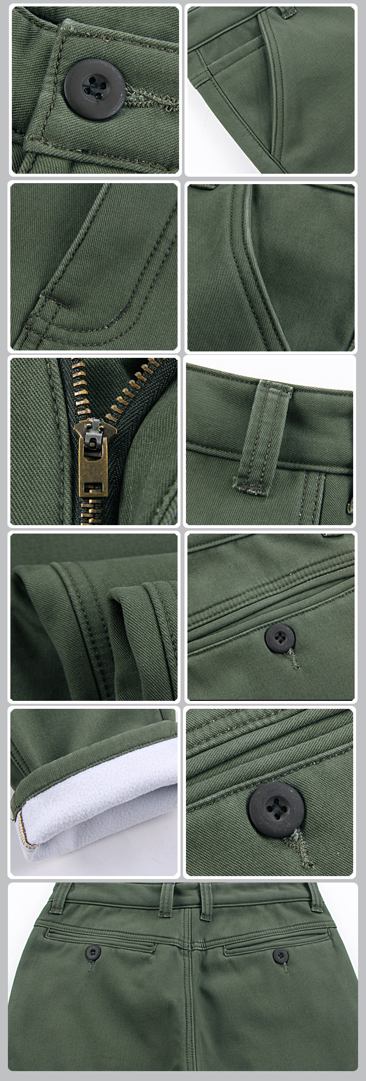 Jeans pour adolescent en coton pour hiver - Ref 1469792 Image 10