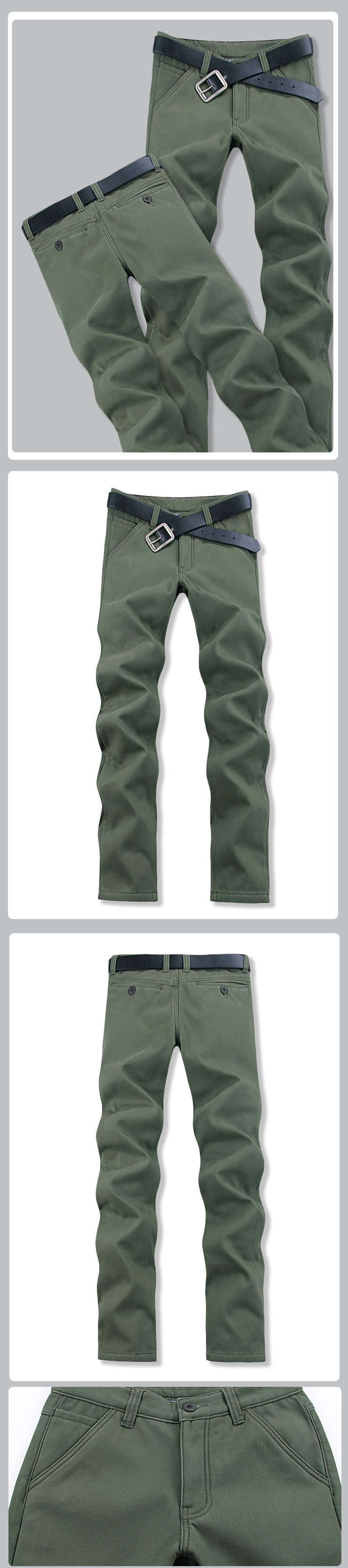 Jeans pour adolescent en coton pour hiver - Ref 1469792 Image 9